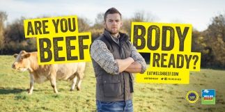 PGI Welsh Beef asks ‘are you beef body ready?’ in new campaign fronted by Dan Lydiate